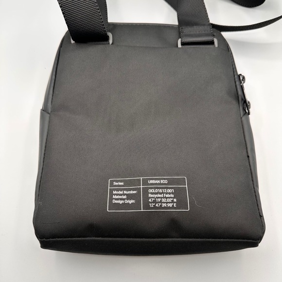 Porsche Design Urban Eco Shoulder Crossbody Messenger Bag Black OCL01512001 - Picture 5 of 16